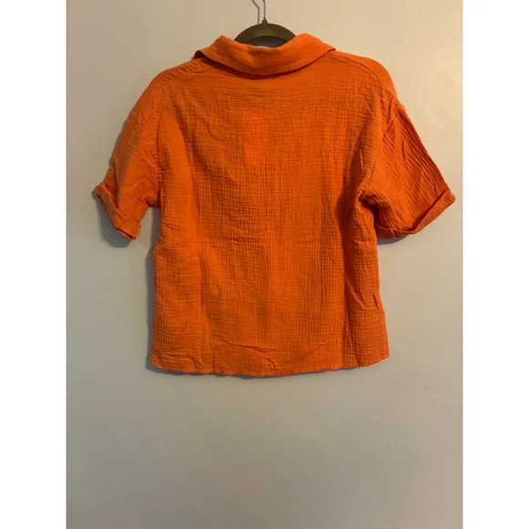 Anniewear NWT Size Small Orange Short Set - Picture 6 of 9